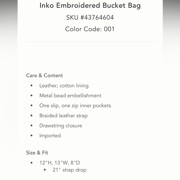 Anthropologie Black and Gold Embroidered Shoulder Bag - Picture 5 of 11